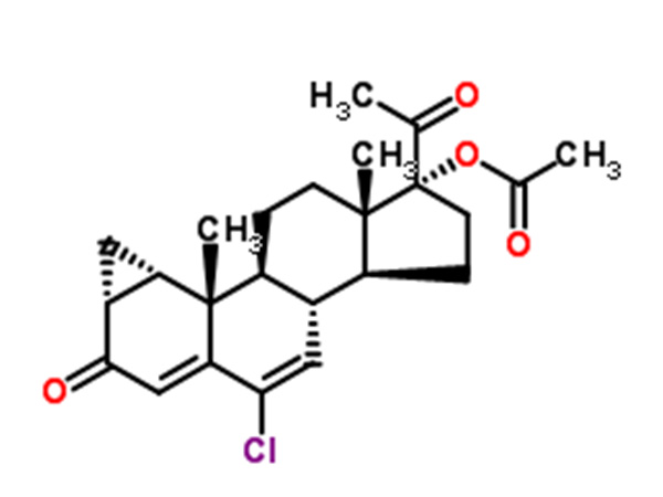 6-хлор-1α-хлорметил-3,20-диоксо-прегна-4,6-диен-17α-ацетокси